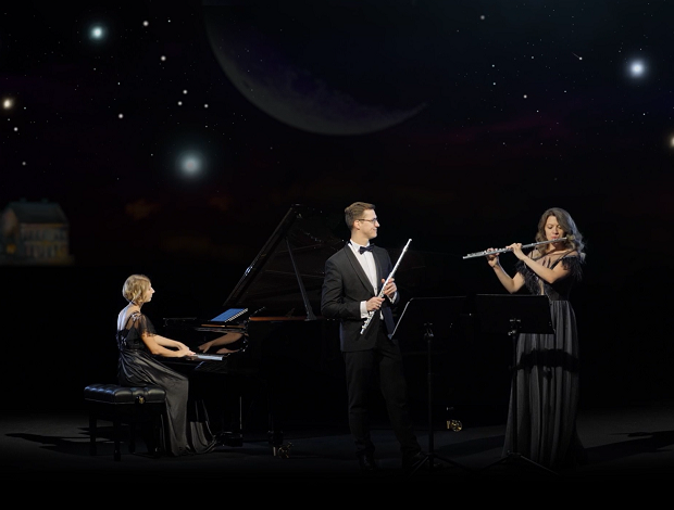 Кулау. Большое трио для двух флейт и ф-но op.119 соль мажор